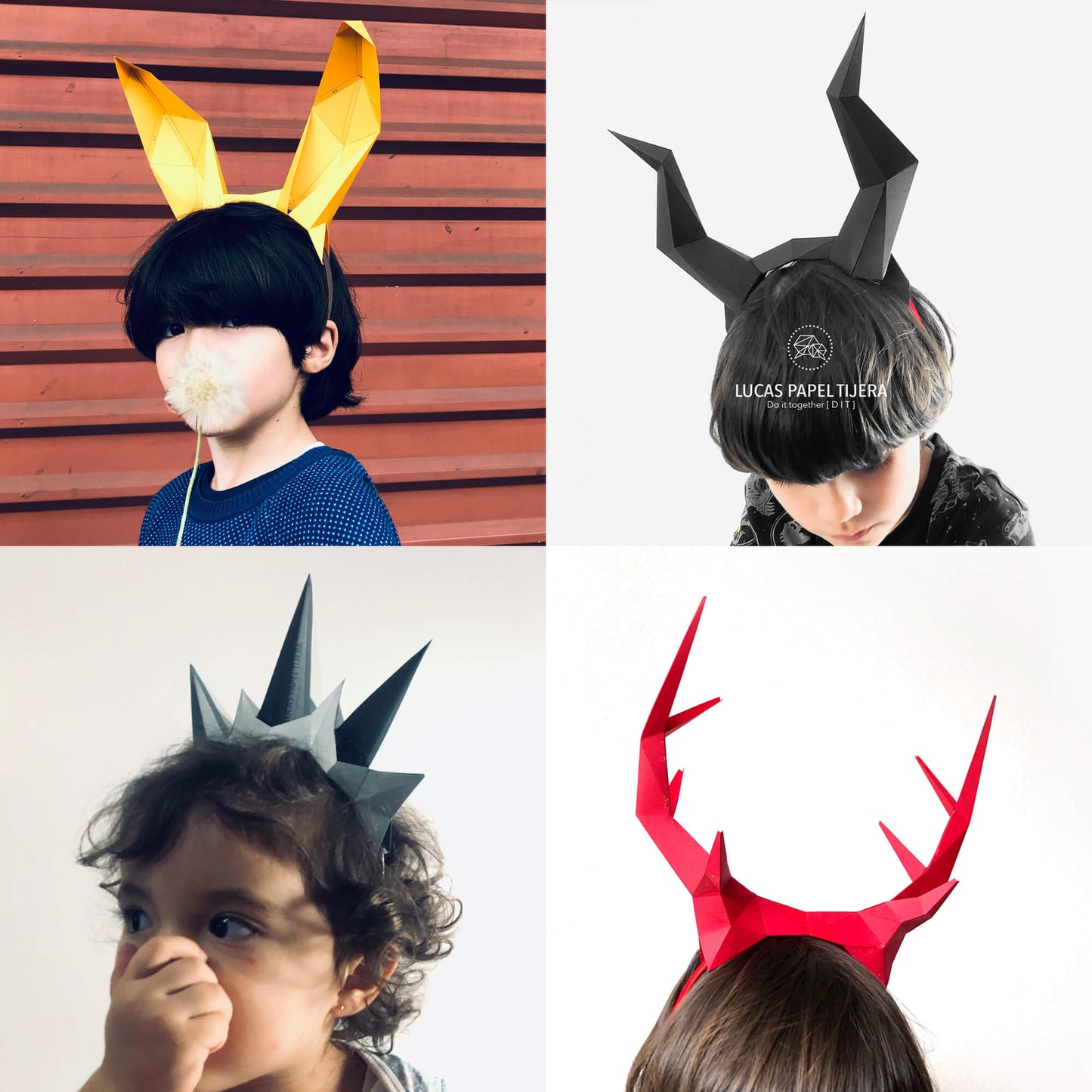 Paper Headband Collection 1 - Lucas Papel Tijera