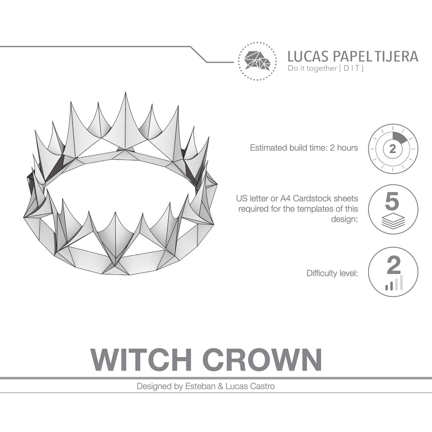 WITCH CROWN - Lucas Papel Tijera