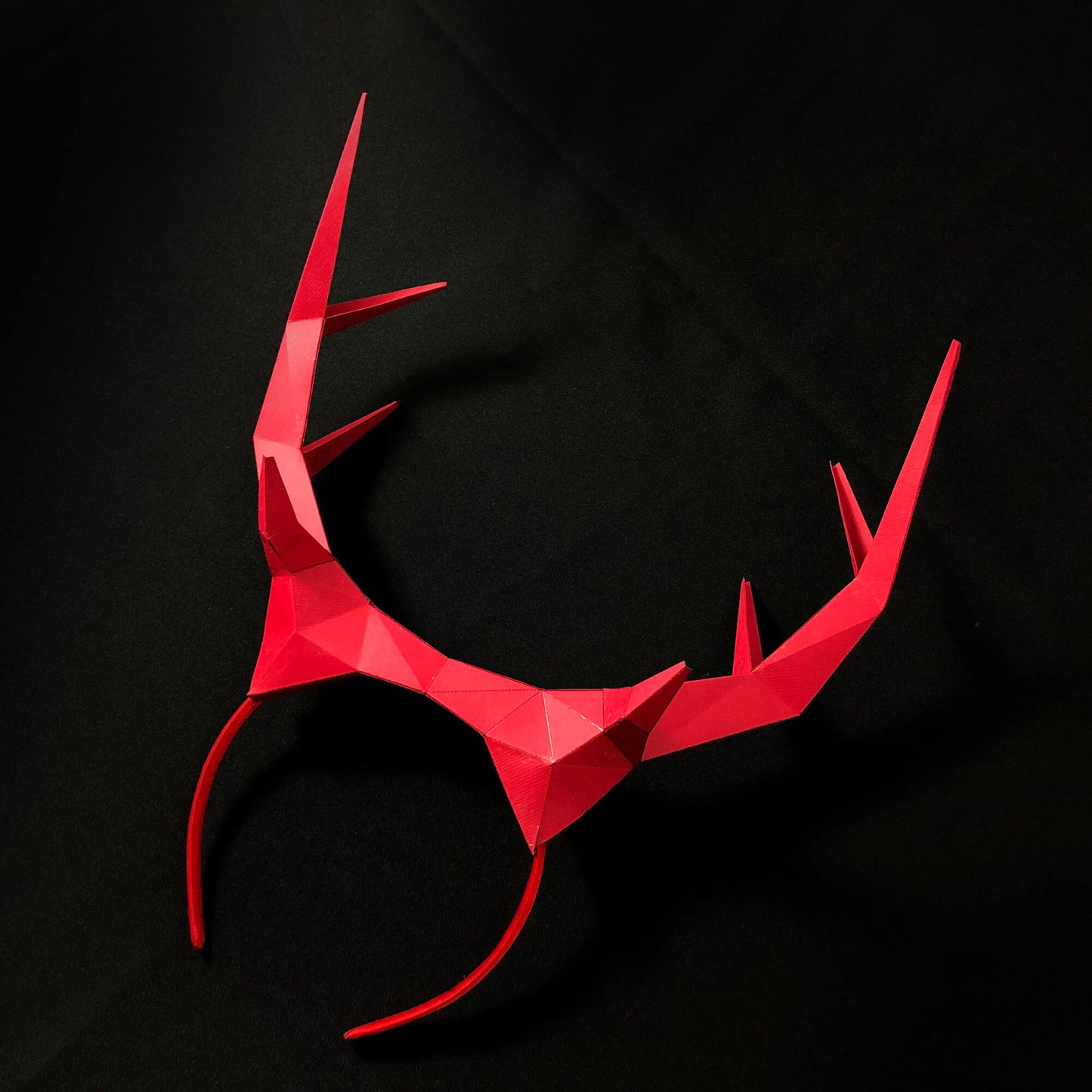 Deer antlers headband made out of paper