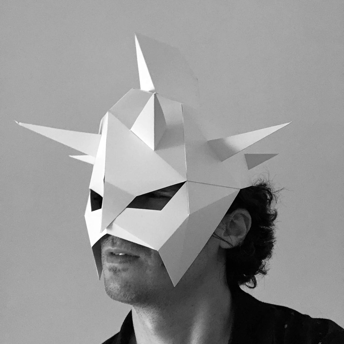 GLADIATOR PAPER MASK - DIY digital template for adults – Lucas PaperLab