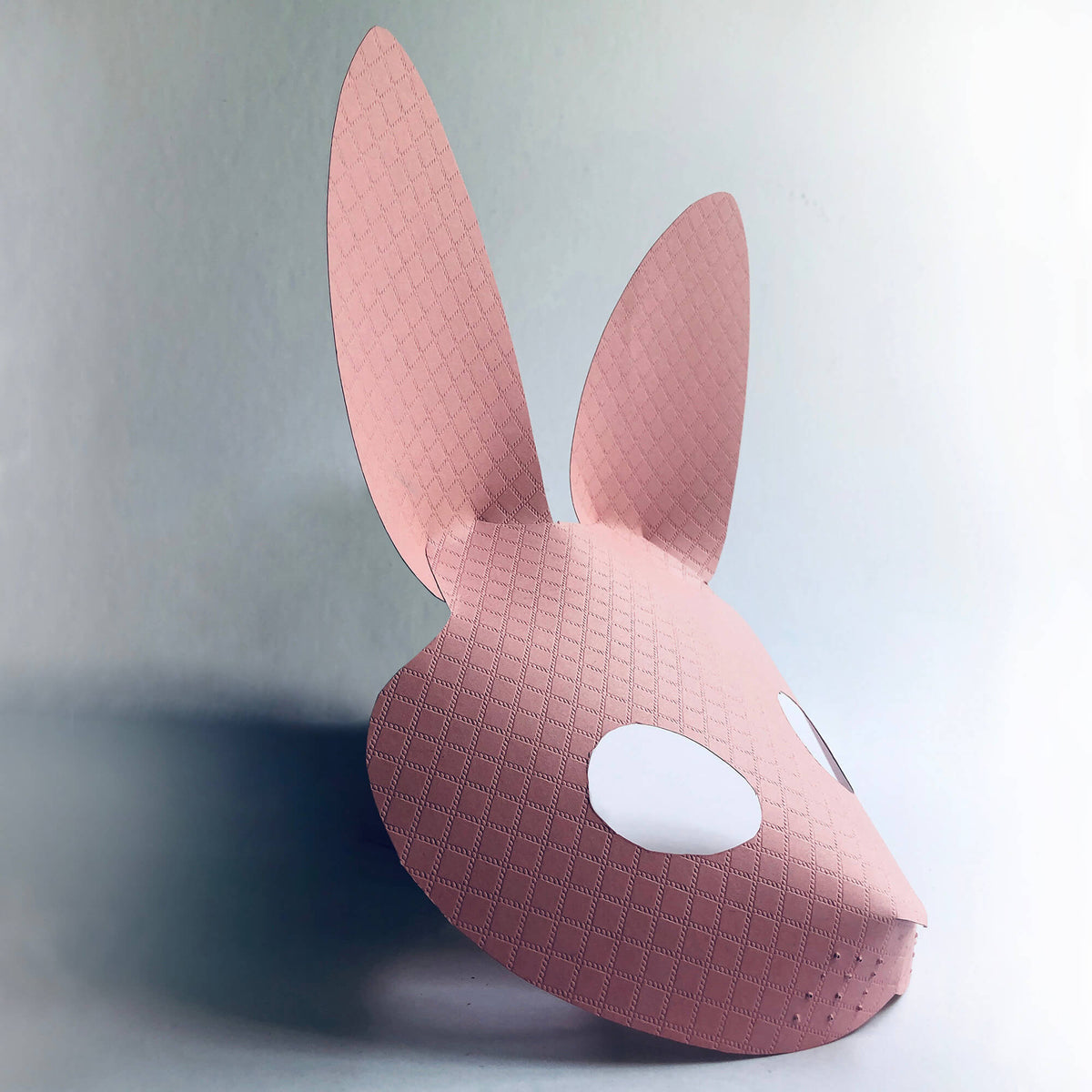 Diy Rabbit Mask Kit BUNNY CLIP MASK template - super simple DIY rabbit mask for kids ...