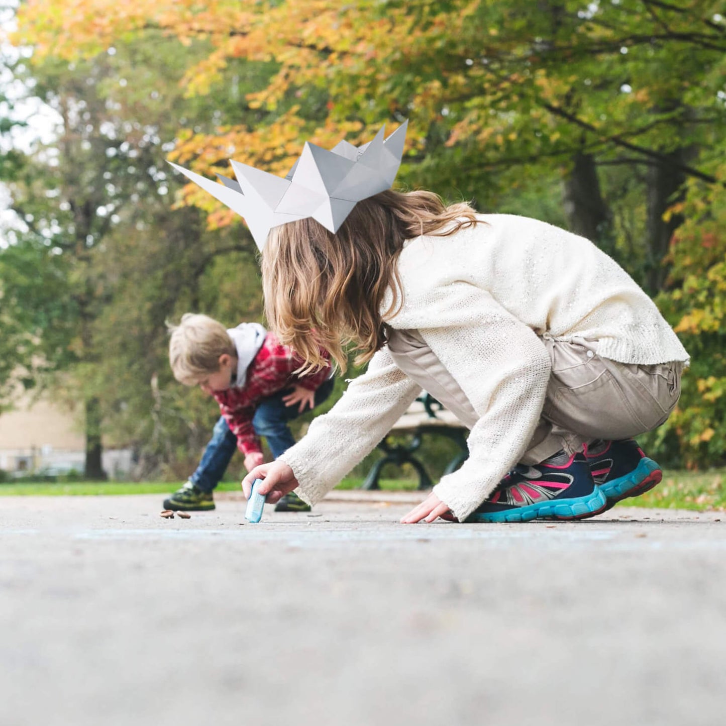 king or princess paper crown cosplay